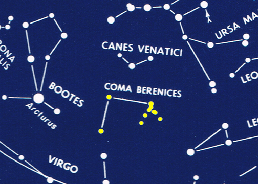 Resultado de imagen para coma berenices constellation